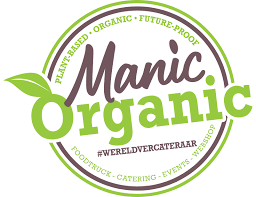 manic organic logo